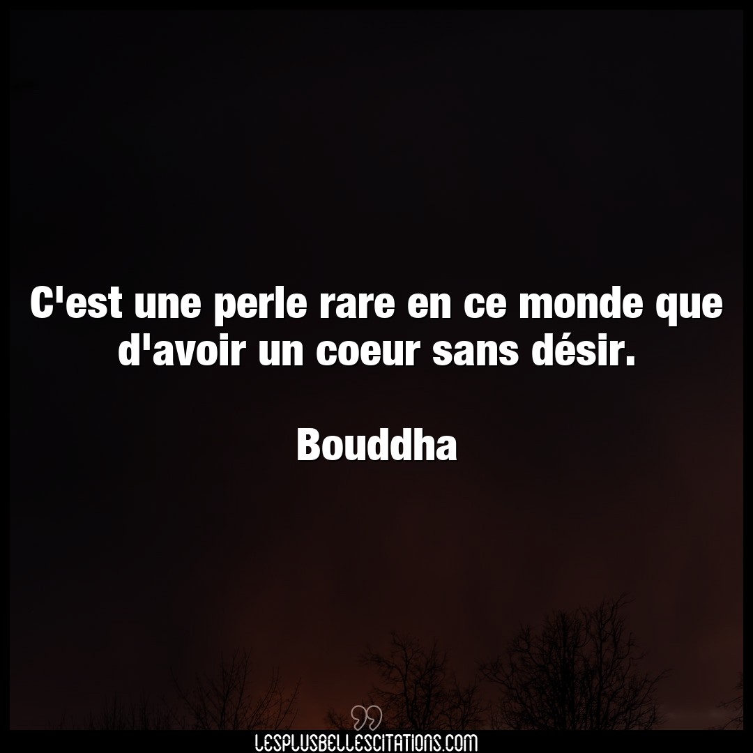 Citation Bouddha Avoir C Est Une Perle Rare En Ce Monde Que D Avoir