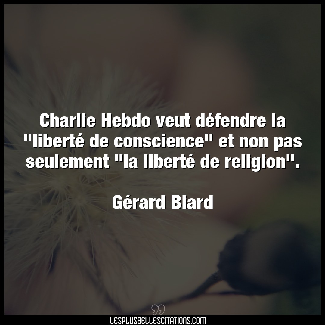 Charlie Hebdo veut défendre la “liberté de