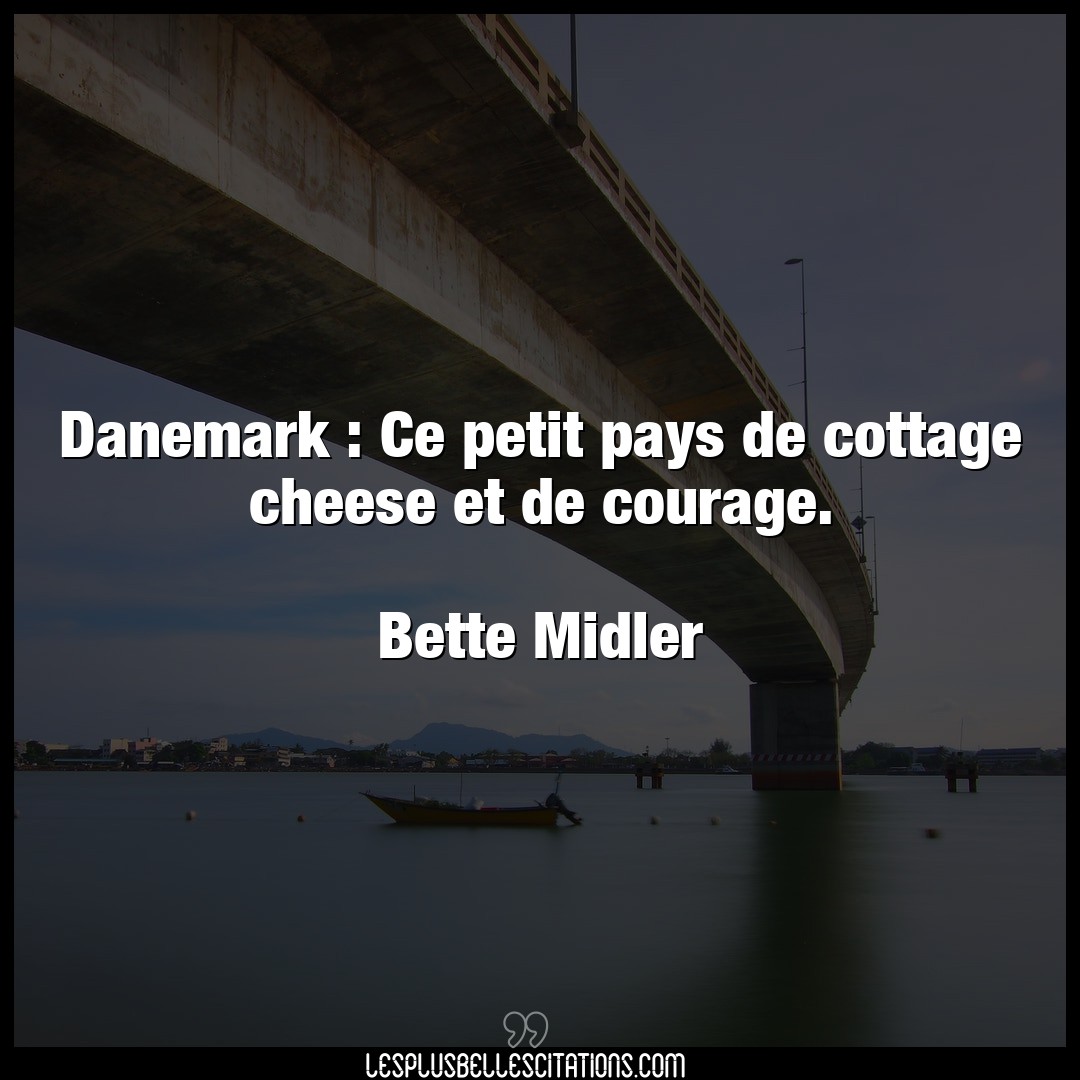 Danemark : Ce petit pays de cottage cheese et