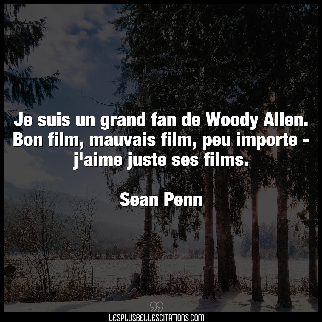 Je suis un grand fan de Woody Allen. Bon film